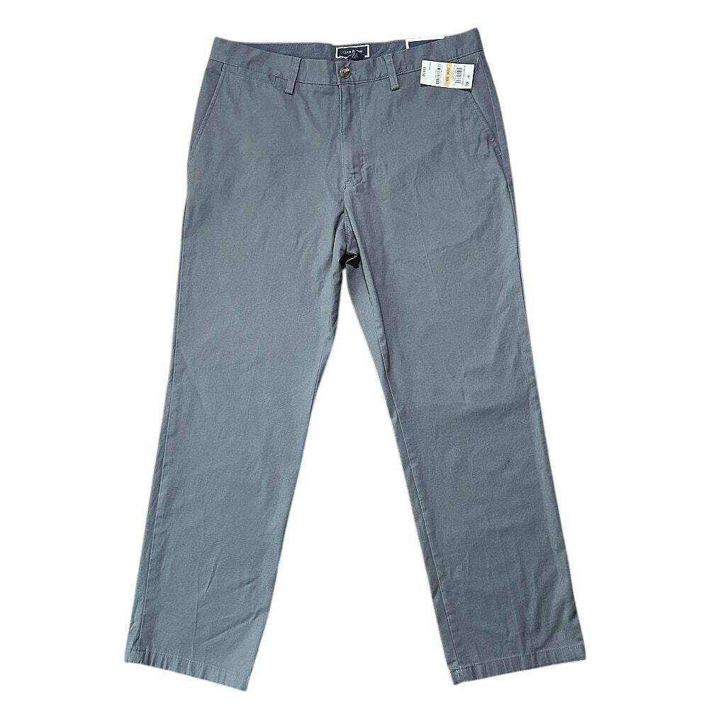 NWT Club Room Classic Fit Straight Leg Chino Pants Men's 33X30